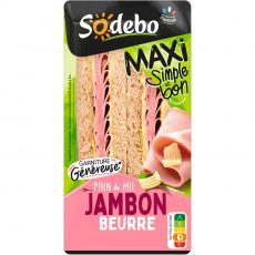 Sandwich Maxi Simple & Bon ! - Jambon Beurre