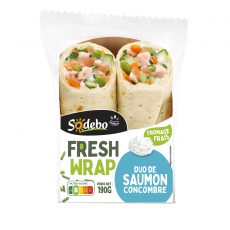 Fresh Wrap - Duo de saumon, concombres