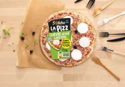 La Pizz - Pizza chèvre affiné et lardons