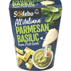 All'italiana - Parmesan, basilic façon pesto verde