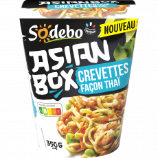 ASIAN BOX Crevettes façon Thaï