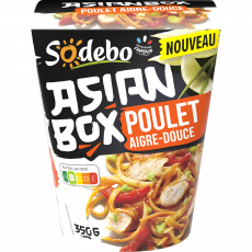 ASIAN BOX Poulet aigre douce