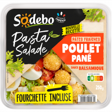 PASTA SALADE Poulet pané