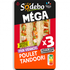 MEGA CLUB poulet tandoori